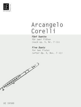 Braun Gerhard: Corelli 5 Duets 2flts Op. 5, Nr. 7-11
