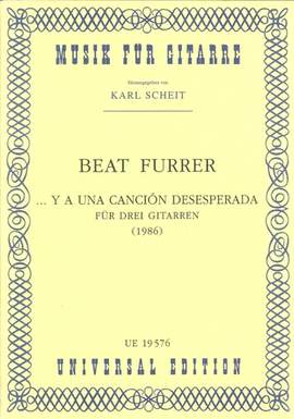 Furrer, B: Cancion Desesperada 3gtr