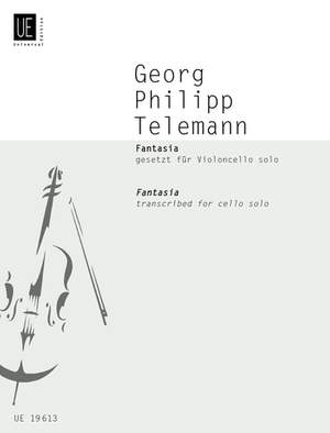 Telemann: Telemann Fantasia Solo Cello