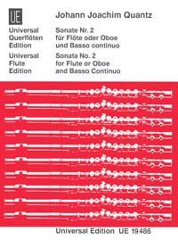 Quantz Sonate No.2 Fl Bc