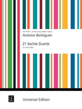 Berbiguier Anto: Berbiguier 21 Easy Duets 2fl