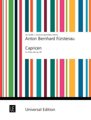 Fürstenau Anton: Furstenau Caprices Op80 Solo Flute Op. 80