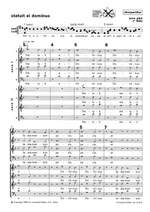 Pärt, A: Statuh Ei Dominus Chor Score Product Image