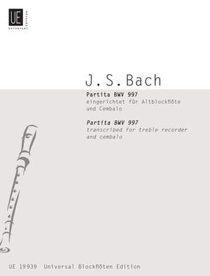 Bach, J S: Partita BWV 997