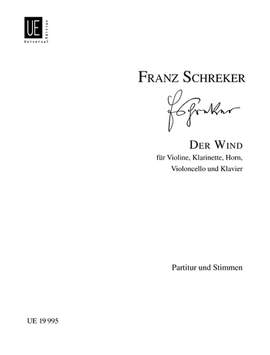 Schreker Franz: Schreker The Wind Parts