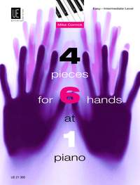 Cornick Mike: 4 Pieces for 6 Hands at 1 Piano