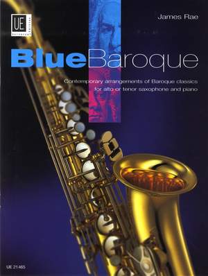Blue Baroque Saxophone