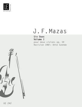 Mazas, J: 6 Duos op. 39 Vol. 1