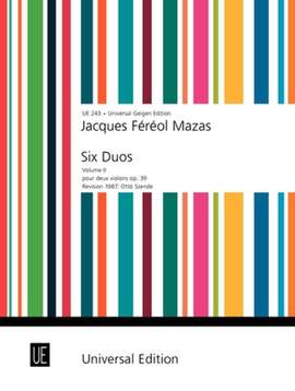 Mazas, J: 6 Duos op. 39 Vol. 2