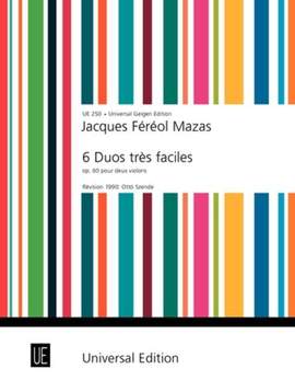 Mazas: 6 Duos très faciles à la première Position Op. 60