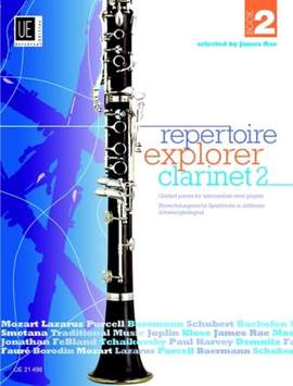 Repertoire Explorer Clarinet – Book 2