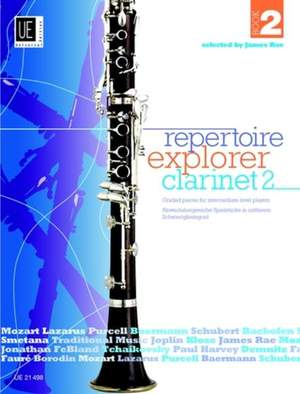 Repertoire Explorer Clarinet – Book 2