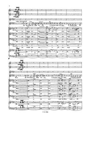 Bruckner: Abendzauber Male Vce Chor