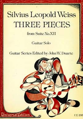 Weiss Silvius L: Weiss Three Pieces S.gtr