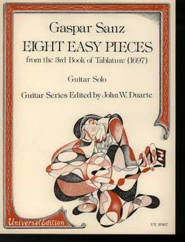 Sanz Gaspar: Sanz Eight Easy Pieces S.gtr