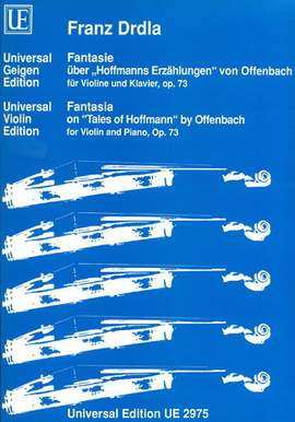 Drdla Franz: Drdla Fantasia On Tales Op73 Vln Pft Op. 73