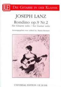 Lanz Joseph: Lanz Rondino Op9/2 Gtr Op. 9 Band 2