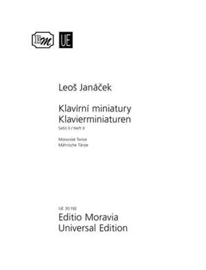 Janácek, L: Piano Miniatures Ii Band 2