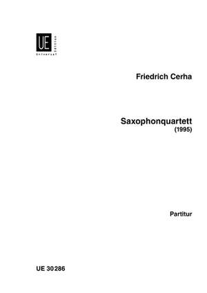 Cerha Friedrich: Cerha Sax.quartet Score