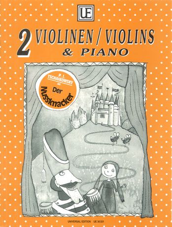 Tchaikovsky: Tchaikovsky Nutcracker 2vln Pft
