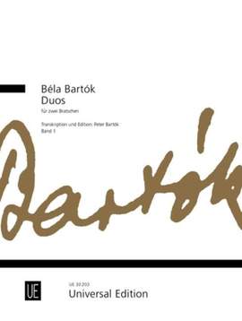 Bartók, Béla: Duets Band 1