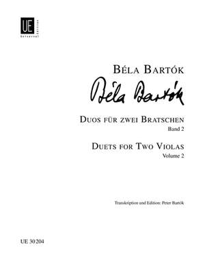 Bartók, Béla: Duets Band 2