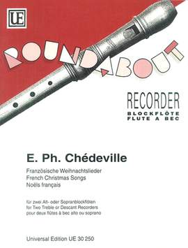 Chédeville Espr: Chedeville French Christmas Songs 2tre
