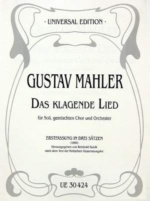 Mahler, G: Das klagende Lied (Vocal Score)