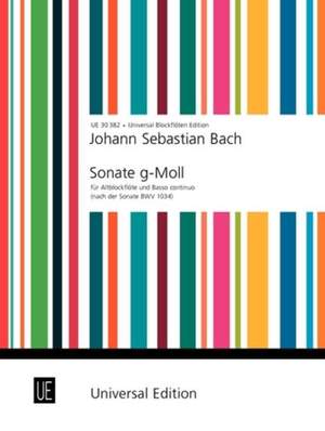Bach, J S: Sonata after the Sonata BWV 1034 BWV 1034