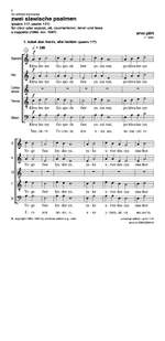 Pärt, A: Two Slavonic Psalms Chor.score Product Image