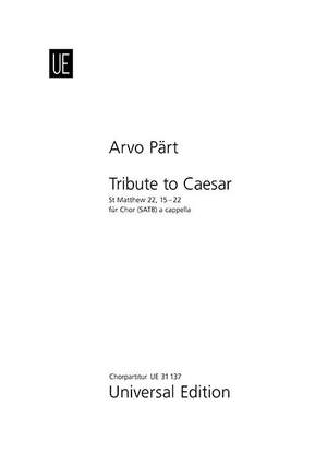 Pärt, Arvo: Tribute to Caesar