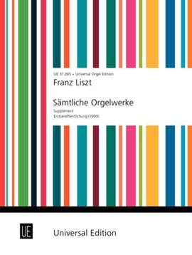 Haselböck Marti: Liszt Weinen Klagen Sorgen Prelude Org Supplement