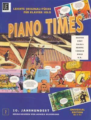 Piano Times 2: 20.Jahrhundert mit Cartoons Band 2
