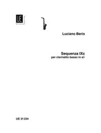 Berio, L: Sequenza IXc for bass clarinet
