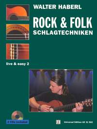 Haberl Walter E: Schlagtechniken 2 - Folk-Rock-Traditionals mit 2 CDs Band 2