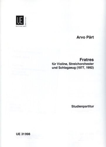 Pärt, Arvo: Fratres