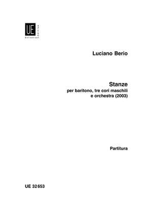 Berio Luciano: Stanze