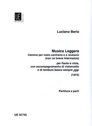 Berio Luciano: Musica Leggera