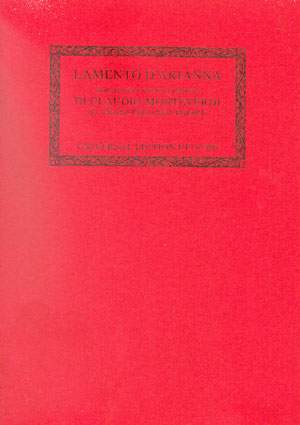 Malipiero Gian: Lamento d'Arianna