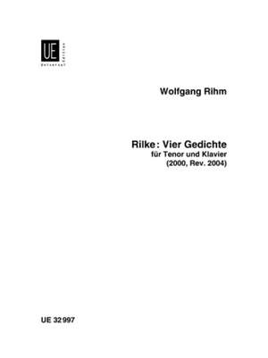 Rihm Wolfgang: Rilke: 4 Gedichte