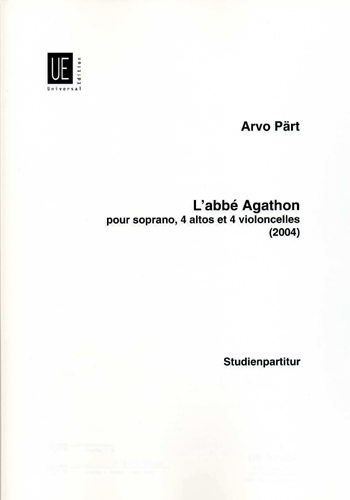 Pärt, A: L' abbé Agathon