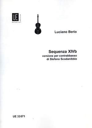 Berio, L: Sequenza XIVb for double bass