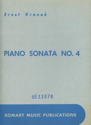 Krenek Ernst: Sonata No.4