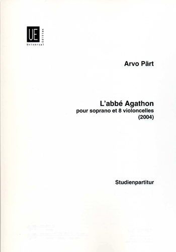 Pärt, A: L'abbé Agathon
