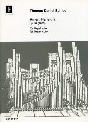 Haselböck Marti: Amen. Halleluja op. 57