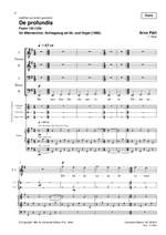 Pärt, Arvo: De profundis Product Image