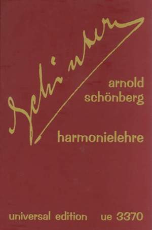 Schoenberg, Arnold: Harmonielehre