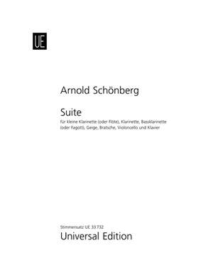 Schoenberg, A: Suite Op.29 Parts