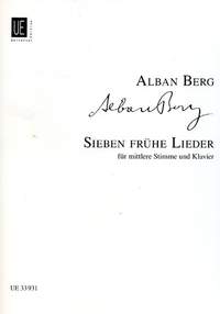 Berg, Alban: Seven early Songs