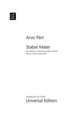 Pärt, Arvo: Stabat Mater